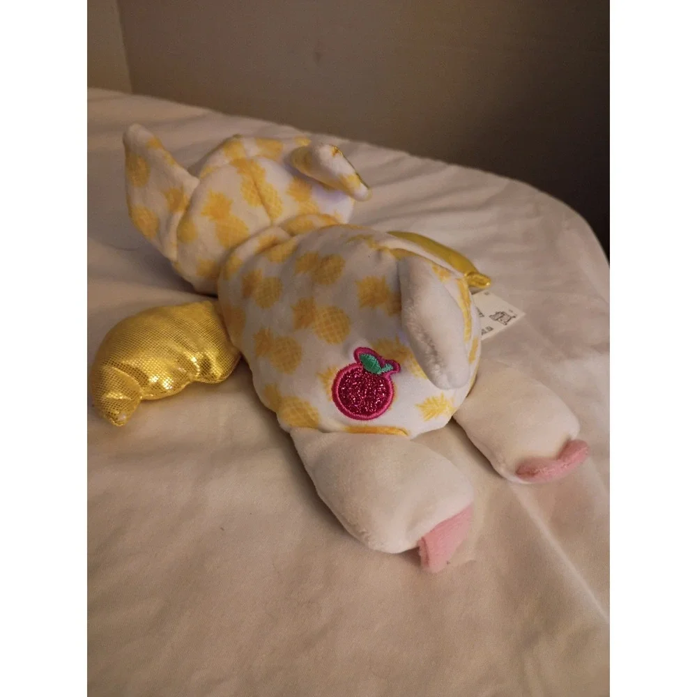 Cutetitos Fruititos Pineapple Pig Plush Basic Fun Yellow White Gold Winged Pig